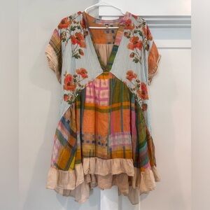 Free People Printed Agnes Dress - Size Small
